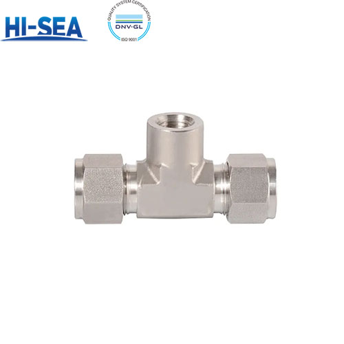 High-pressure T Swivelling Screw Fittings